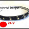 Banda flexibila cu 12 led-uri 5050 (30 cm), lumina rosie 24V - BFC76321
