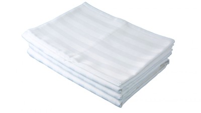 Cearceaf de pat din bumbac damasc, cu elastic, 220 x 260 cm Relax KipRoom foto