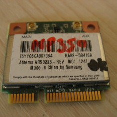 Placa wireless laptop Samsung NP350, AR5B225, BA92-08418A