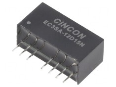 Convertor DC/DC 3W 9-18V la 15V/-15V SIP8