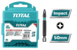 TOTAL - Set 10 biti de impact PH2x50mm - MTO-TACIM16PH223