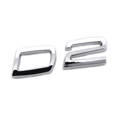 Emblema D2 spate portbagaj Volvo foto