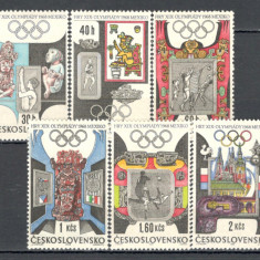 Cehoslovacia.1968 Olimpiada de vara MEXIC XC.453