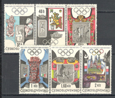 Cehoslovacia.1968 Olimpiada de vara MEXIC XC.453 foto