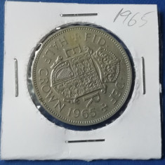 M3 C50 - Moneda foarte veche Anglia - Half crown - 1965