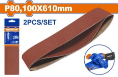 WADFOW - SET 2 BUC HARTIE ABRAZIVA PENTRU SLEFUITOR 100x610mm, P80 PowerTool TopQuality foto