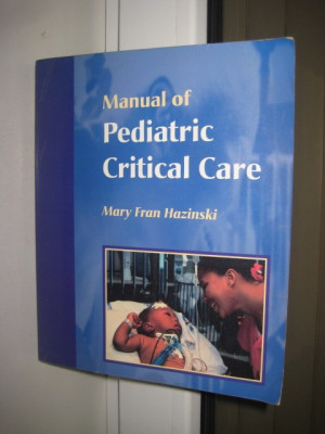 2592-I-M.F.Hazinsky-Pediatric critical care, in limba engleza. foto