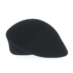 Palarie neagra din lana