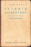 HST C1517 Istoria literaturii rom&acirc;ne contemporane IV Eugen Lovinescu ediția I