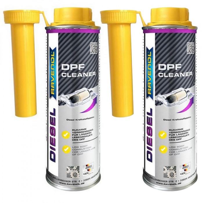 Pachet 2 x DPF Cleaner Ravenol 300 ml