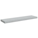 Cumpara ieftin Raft de perete suspendat, gri beton, 90x23,5x3,8 cm, MDF