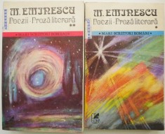 Poezii. Proza literara (2 volume) &ndash; M. Eminescu