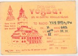 bnk cp Brasov - Casa Sfatului - carte postala QSL circulata