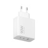Incarcator Retea Xiaomi, 90W, 6.1A, 1 x USB-A - 2 x USB-C, Alb BHR087MEU