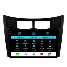 Navigatie Dedicata Toyota Yaris (2005-2011), 9Inch, 2Gb Ram, 32Gb Stocare, Carplay