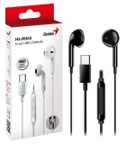CASTI Genius, &quot;HS-M365&quot;, cu fir, intraauriculare, pt smartphone, microfon pe fir, conectare prin USB-C, negru, &quot;31710030400&quot;, (timbru verde 0.18 lei)