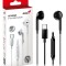 CASTI Genius, &quot;HS-M365&quot;, cu fir, intraauriculare, pt smartphone, microfon pe fir, conectare prin USB-C, negru, &quot;31710030400&quot;, (timbru verde 0.18 lei)