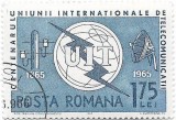 Centenarul telecomunicatiilor, 1965 - obliterata