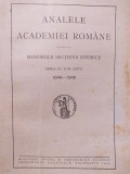 Memoriile sectiunii istorice, seria III, tomul XXVII (1945)