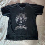SH Tricou copii cu inscriptia Dracula, Vlad Tepes prince of Valachia, marimea 6-7 ani, negru, bumbac, lungime 45 cm