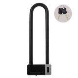 Lacat Bicicleta Tip U, Metal, Negru, 96x290mm, 2 Chei, CMCLASS