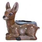 Ghiveci din ceramica caprioara 25x23cm Zilan EXT 7066