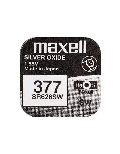 Baterie ceas Maxell SR626SW V377 SR66 1.55V oxid de argint 1buc
