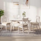 vidaXL Perne de Șezut 4 pcs Bej 40 x 40 cm Țesătură din microfibră 42015094