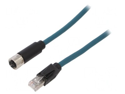 Cablu senzori/automatizări 8 PIN mamă X-ProfiNET 5m foto