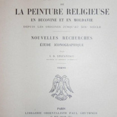 L'EVOLUTION DE LA PEINTURE RELIGIEUSE EN BUCOVINE ET EN MOLDAVIE - I.D. STEFANESC U PARIS 1929