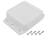 Carcasă universală cu lame de fixare 104x106x37 mm