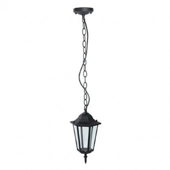 PENDUL EXTERIOR IP44 E27, NEGRU MAT foto