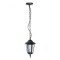 PENDUL EXTERIOR IP44 E27, NEGRU MAT