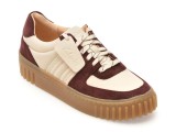 Pantofi sport CLARKS visinii, MAYHILL LACE, din piele naturala