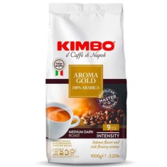 Cafea boabe Kimbo Aroma Gold 100% Arabica - 1Kg