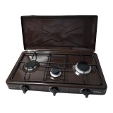 Cumpara ieftin Aragaz cu 3 ochiuri Nurgaz, capac detasabil, Maro