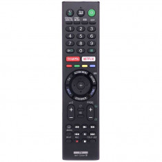 Telecomanda pentru Sony RMT-TZ300A, x-remote, Netflix, Google Play, Negru