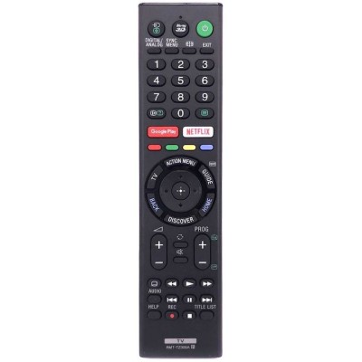 Telecomanda pentru Sony RMT-TZ300A, x-remote, Netflix, Google Play, Negru foto