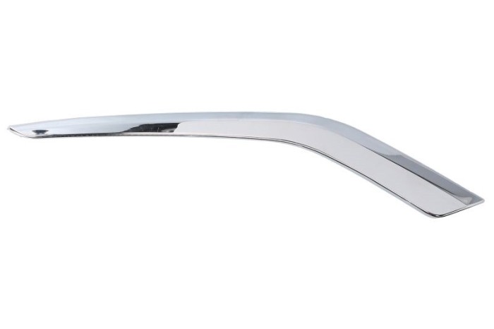 Ornament grila proiector bara fata Peugeot 208, 2015-12.2019, Fata, partea Dreapta, cromat, RETOV