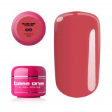 Gel UV Silcare Base One Color - Crusty Red 09, 5g