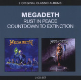 Megadeth Rust In Peace Countdown To Extinction (2cd)