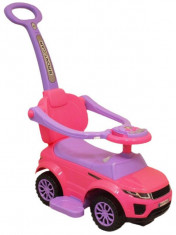 Masinuta de copii 3 in 1 HZ614W Sport Car Pink Baby Mix foto