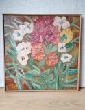 Tablou Flori de toamnă, ulei pe p&acirc;nză canvas, Altul
