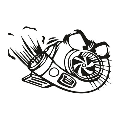Sticker Auto , zTurbo Faster, , Autocolant Tuning ORACAL pentru Masini Sport foto
