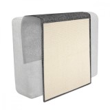 Protectie Canapea Pisici Navaris, Sisal, 60x45cm, Gri - Anti Zgarieturi