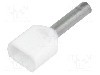Terminal cu compresie, cablu 0.75mm2, cositorit, BM GROUP - BM 00552