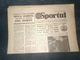 ZIARUL SPORTUL 18 OCTOMBRIE 1984