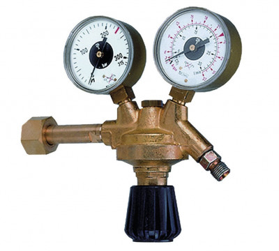 Ceas regulator CO2 si Argon 315 bari 0-30 l/min MAXY MA0025.0 foto