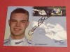 Foto de colectie cu autograf original - Pilotul de Formula 1 - JAN MAGNUSSEN