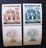 Serie Completă Boemia și Moravia 1941 Aniversare Mozart Teatrul Stărilor Praga Don Giovanni C&acirc;mp Inferior Decorat MNH Neștampilate - A0029